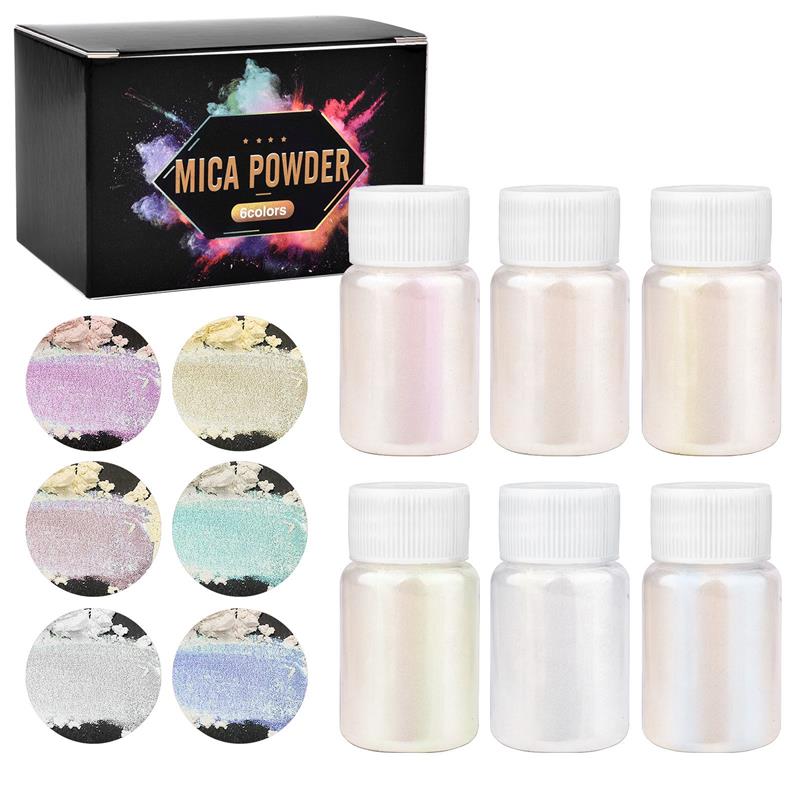 Resin Art Case - 6 Pcs-Set Epoxy Resin Dye Mica
