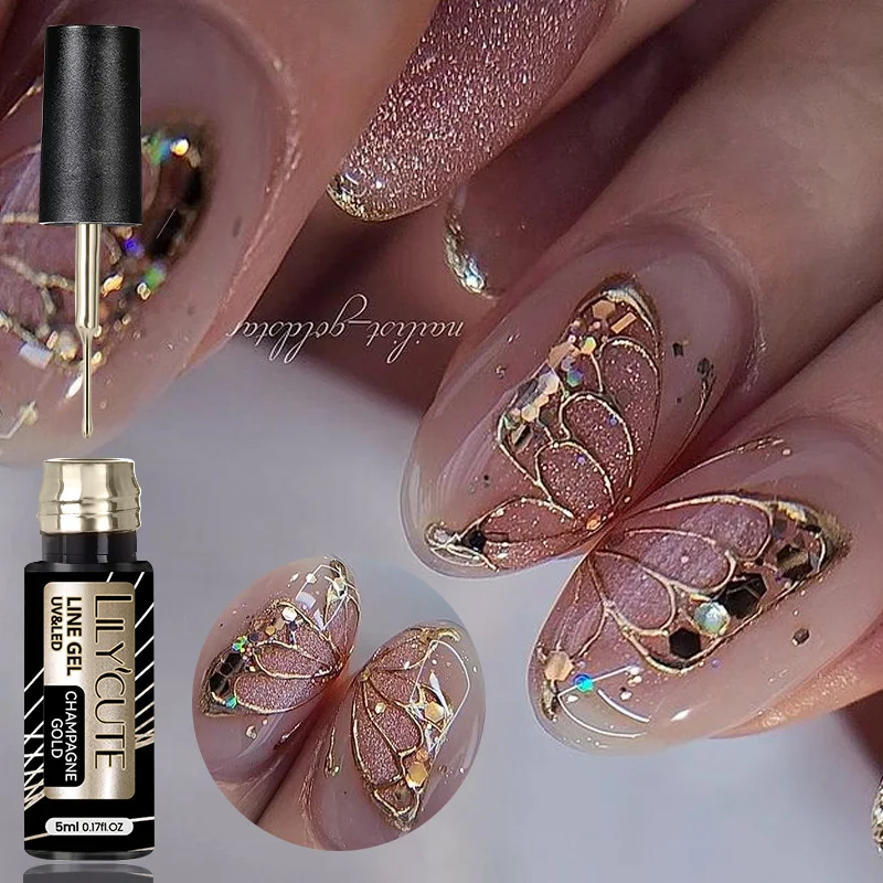 Resin Art Rose - LILYCUTE 5ml Super Bright Metallic Painting