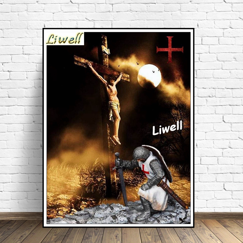 5d Knight Templar Warrior Of C - Resin Art Wallpaper 评论和价格