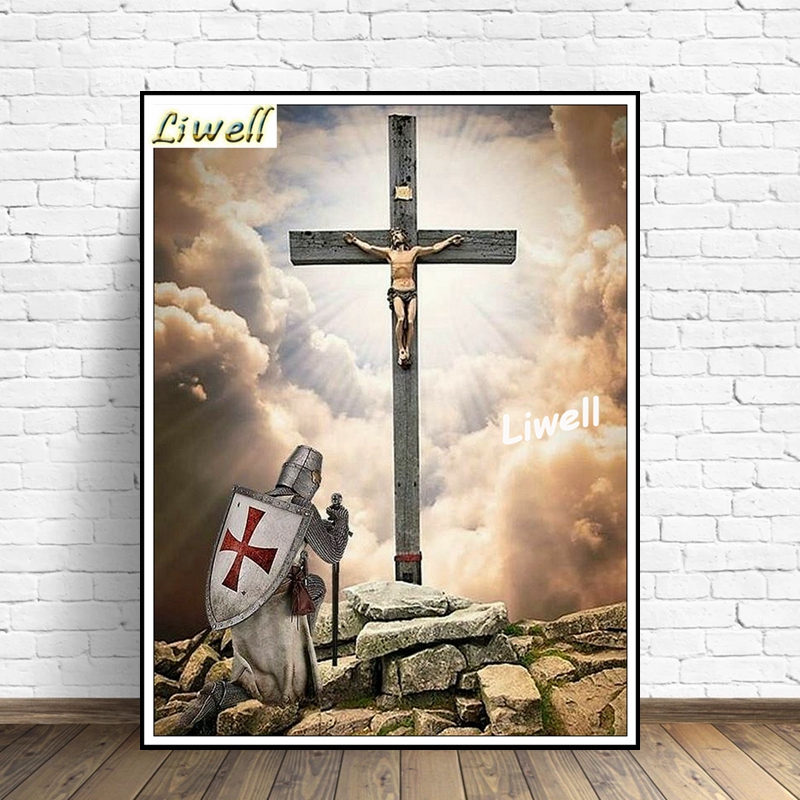 5d Knight Templar Warrior Of C - Resin Art Wallpaper 评论和价格