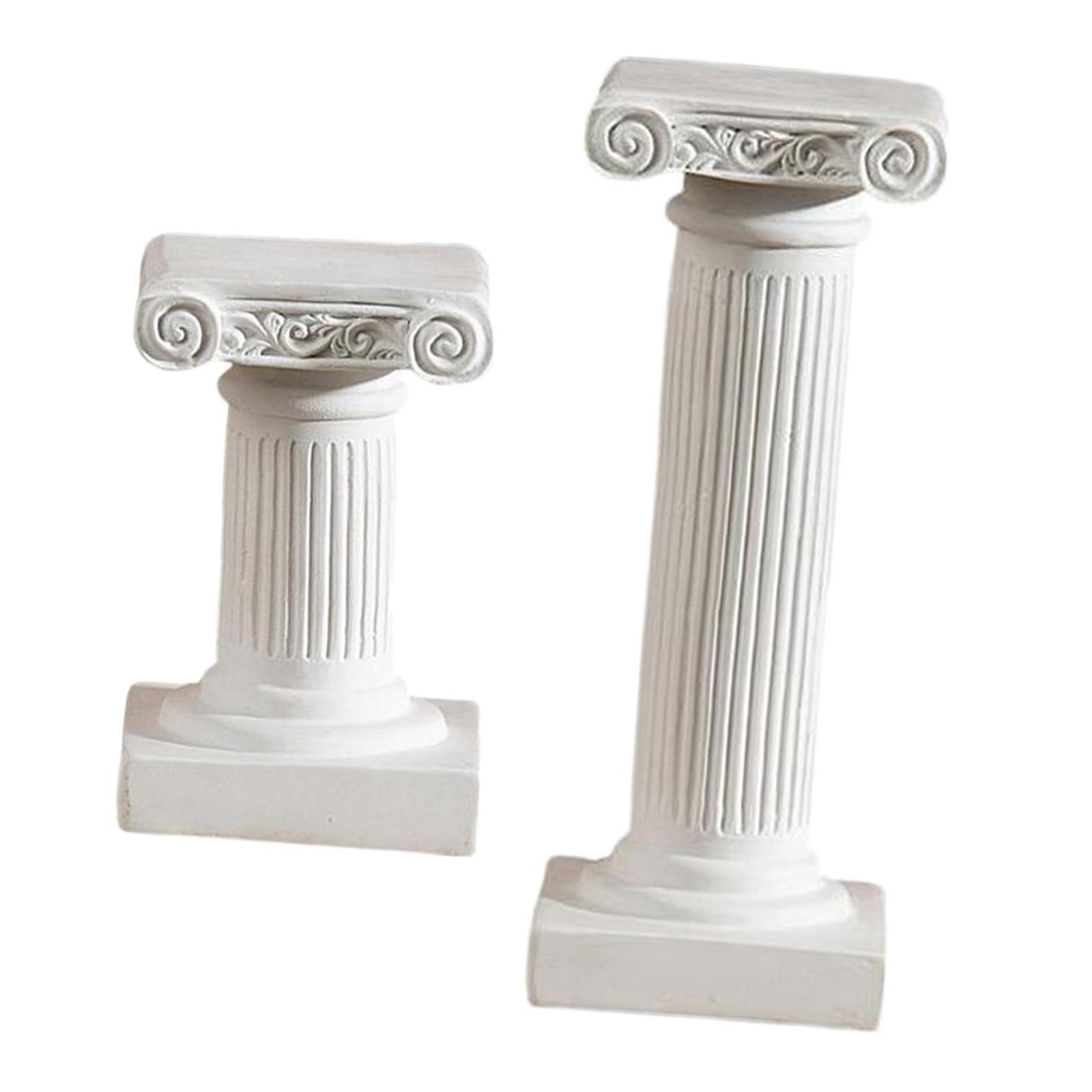 Roman Pillars Resin Mini Greek - Resin Art Wedding Gift 评论和价格