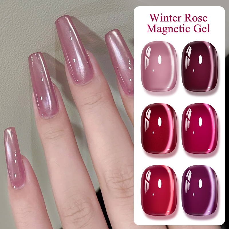 Pink Winter Rose Cat Magnetic  - Resin Art Rose 评论和价格