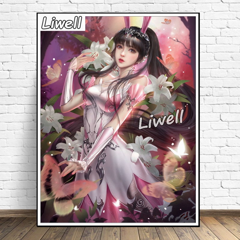 Diy Chinese Anime Soul Land Di - Resin Art Wallpaper 评论和价格
