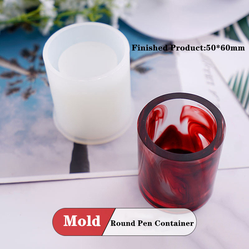 DIY Round Pen Container Ashtra - Resin Art Equipment 评论和价格