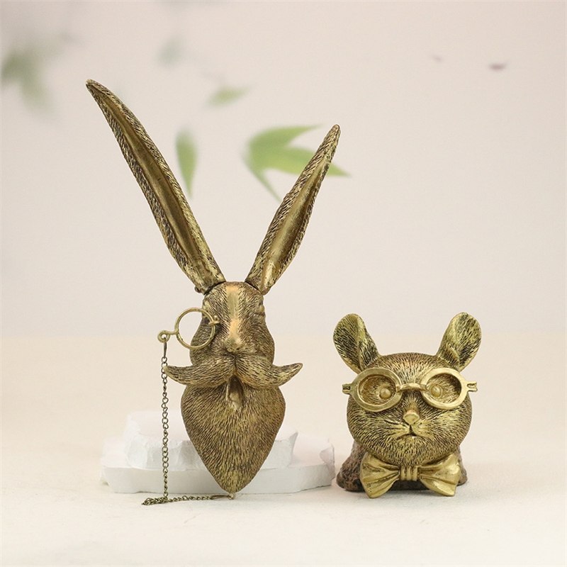 Vintage Copper Resin Animal Wa - Resin Art Wedding Gift 评论和价格