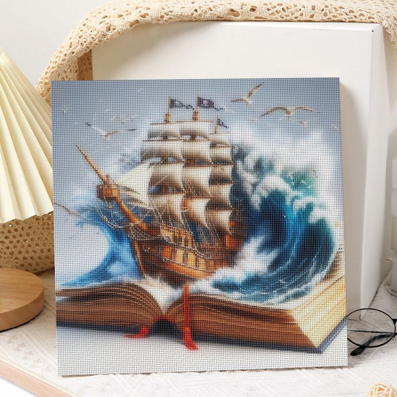 SDOYUNO Diy Diamond Mosaic Boo - Resin Art Wallpaper 评论和价格