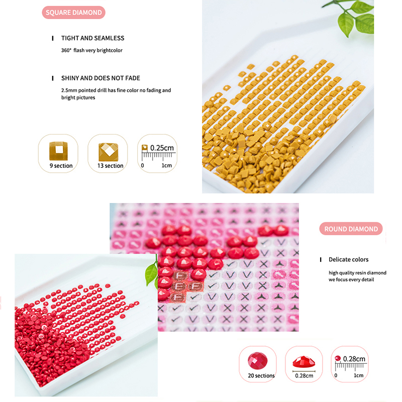SDOYUNO Diy Diamond Mosaic Boo - Resin Art Wallpaper 评论和价格