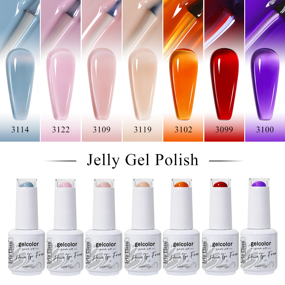 Arte Clavo 15ml Jelly Gel Nail - Resin Art Equipment 评论和价格