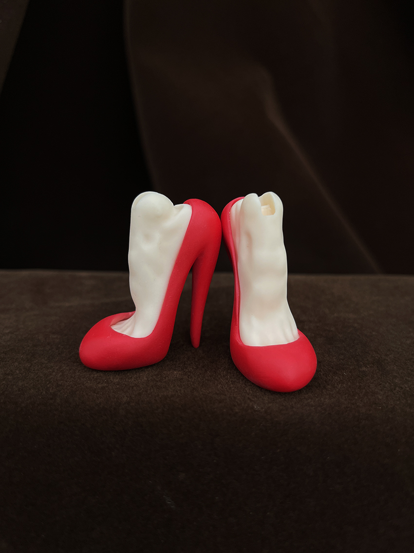 BJD doll 1/4 high-heeled shoes - Resin Art Baby 评论和价格