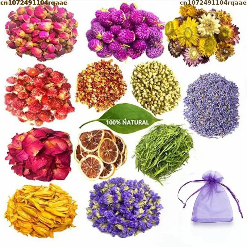 800g 100% Natural Dried Flower - Resin Art Rose 评论和价格