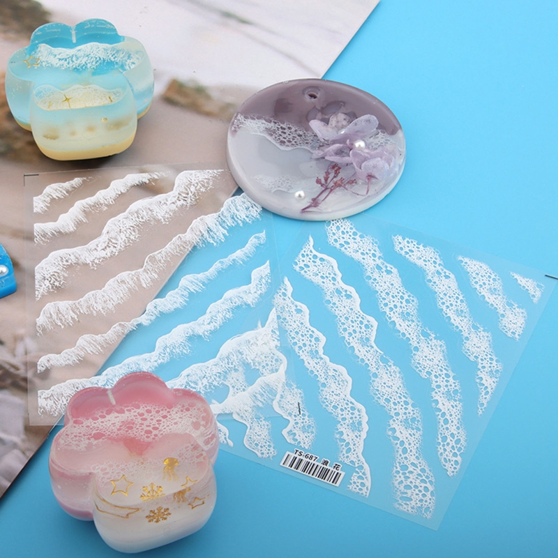 Wave Sticker Resin Filler Crys - Resin Art Equipment 评论和价格
