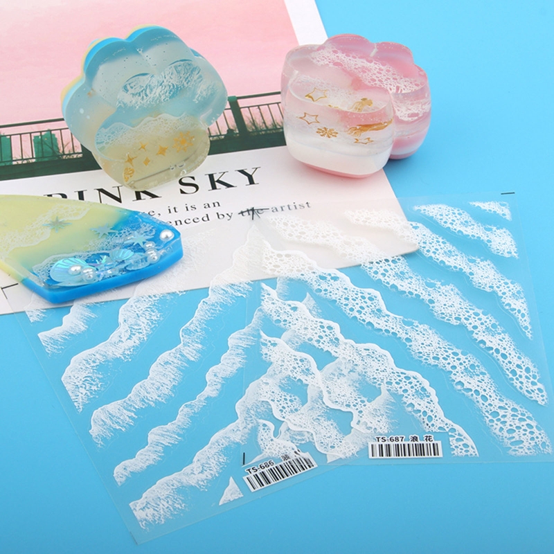 Wave Sticker Resin Filler Crys - Resin Art Equipment 评论和价格